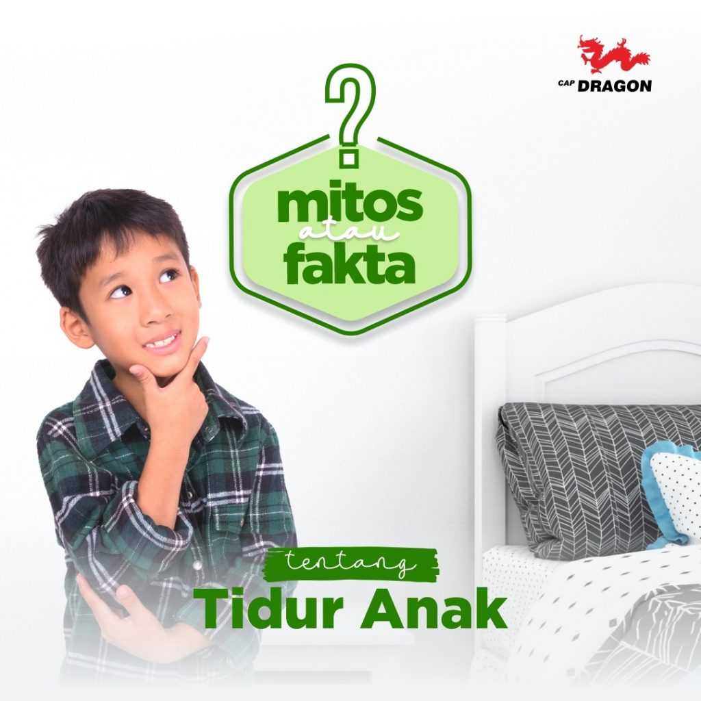 mitos dan fakta tentang tidur anak