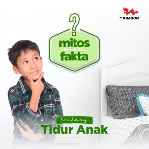 mitos atau fakta tentang tidur anak