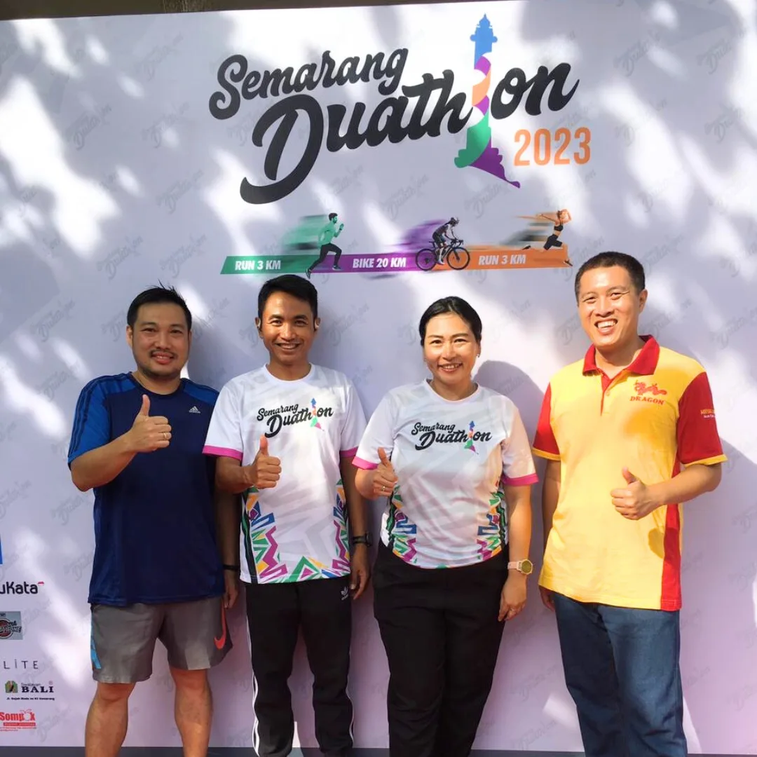 duathlon semarang kompetisi lari dan bersepeda